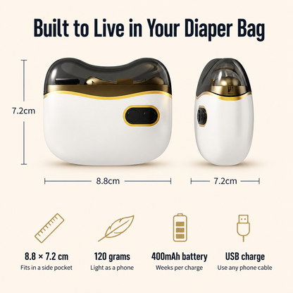 VivaNail™ Pro Duo — Trim Baby & Senior Nails Safely Without the Worry of Clippers