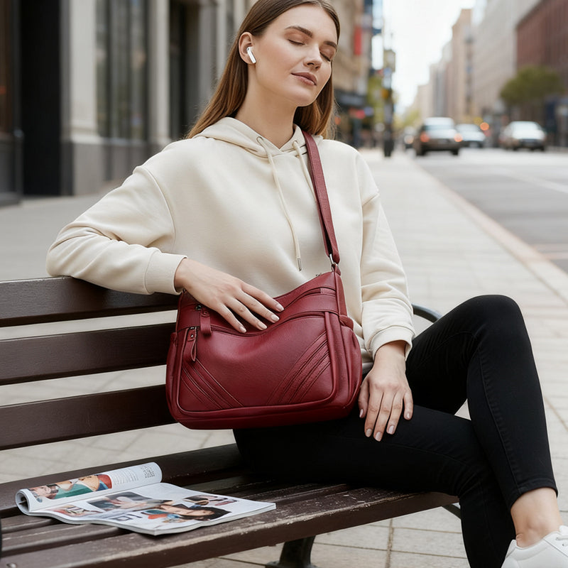 VioraLux™ Shoulder Bag — Command Every Moment with Sleek, Stress-Free Style