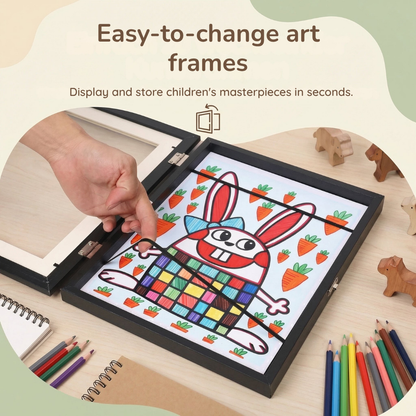 LumiNest™ — Turn Every Scribble into a Proudly Displayed Masterpiece