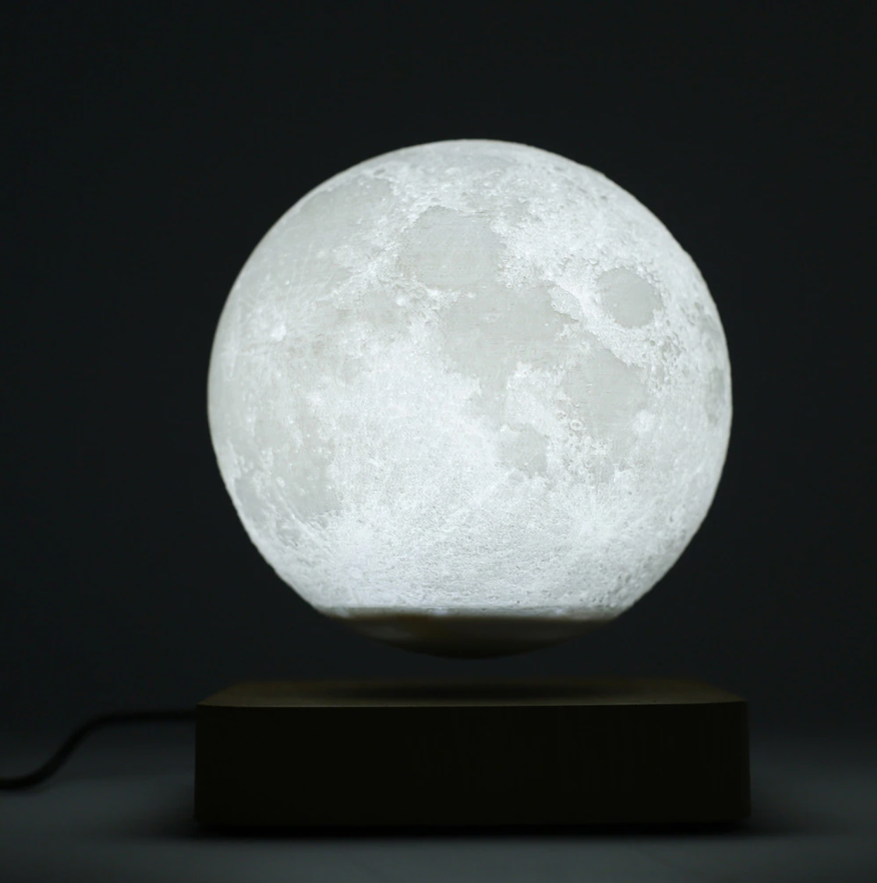 Levitating Moon & Galaxy