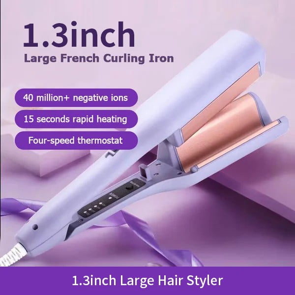 WaveCrest™ Curler — Effortless, Damage-Free Waves That Boost Your Confidence Instantly