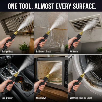 VaporaMax™ — Dissolve Stuck-On Grease Instantly Without Scrubbing or Chemicals