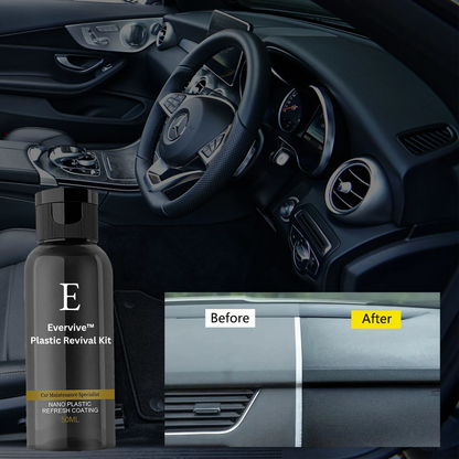 RadiantEdge™ Plastic Revival Kit — Instantly Bring Dull Plastics Back to Deep, Lasting Shine