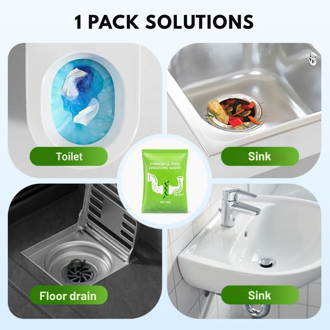FlowMend™ — Blast Away Clogs and Breathe Easy with Fresh, Free-Flowing Drains