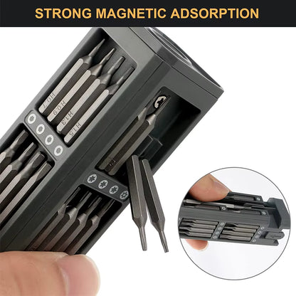 Precision Screwdriver Set 46 In 1 Magnetic S2 Steel