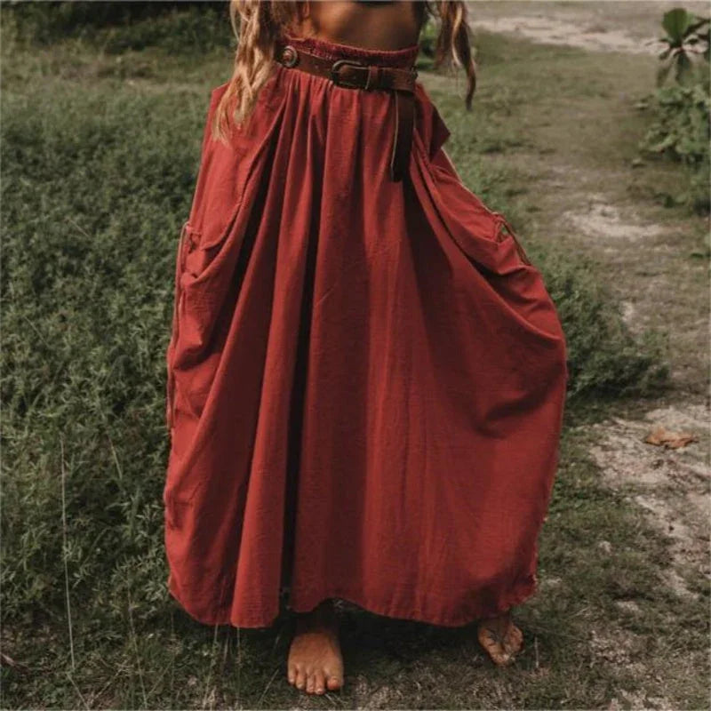 VelaSway™ Maxi Skirt — Effortless Comfort and Chic Style That Moves With You All Day