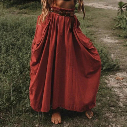 VelaSway™ Maxi Skirt — Effortless Comfort and Chic Style That Moves With You All Day
