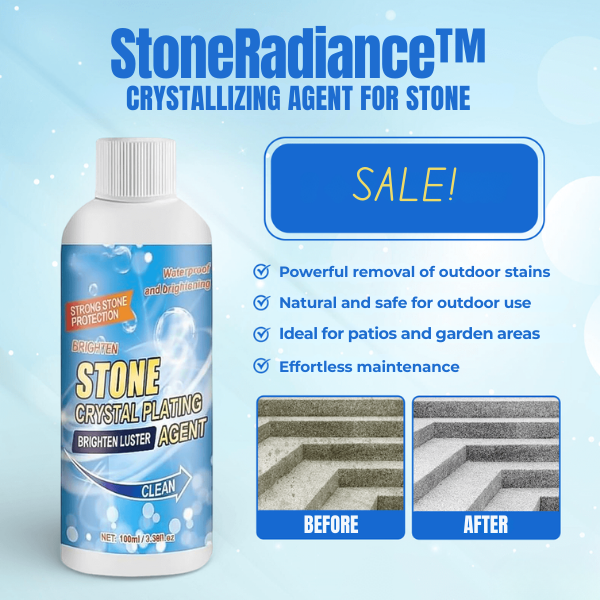 RadiantStone™ — Restore Your Stone’s Dazzling Shine Without Harsh Chemicals or Scrubbing