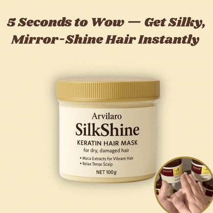 SilkShine Hair Elixir – Magical Keratin Hair Mask | Buy 1 Get 1 FREE