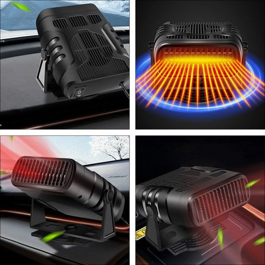 12V Car Heater | Portable Compact Design | Low Wattage | Car, RV & Truck Use