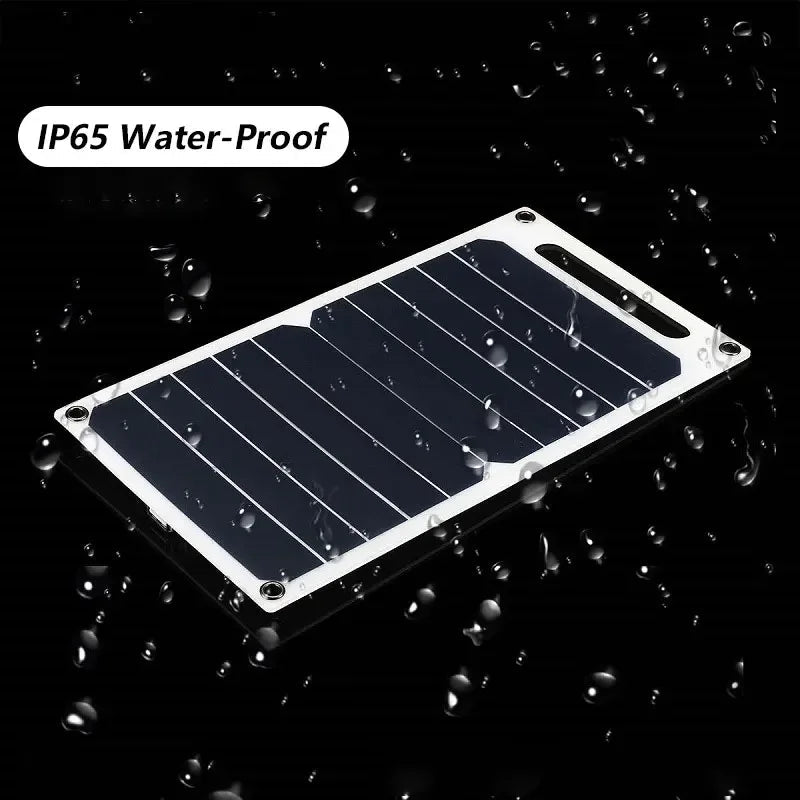 30W Portable Solar Panel | Ultralight USB Charger | Monocrystalline, Waterproof | Camping