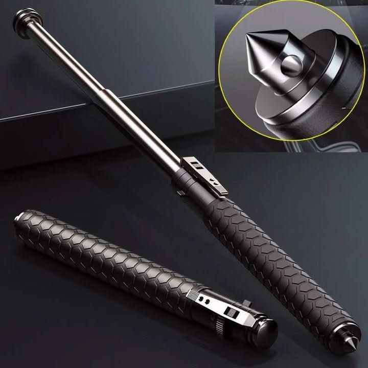 Adjustable Hiking Stick | Automatic Pop-Up & Anti-Slip Handle | Lightweight Compact for Travel