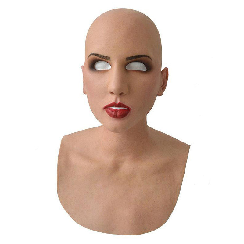 Adult Full-Face Mask | Realistic Elderly Man Face | Natural Latex | Comfortable & Breathable