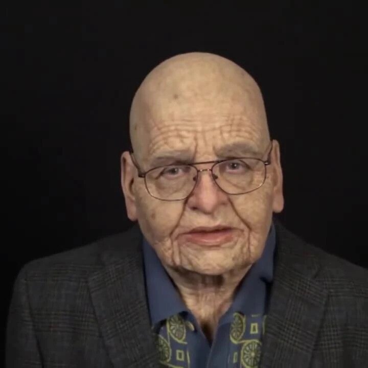 Adult Old Man Mask | Realistic Full-Head | Lightweight Breathable Latex | Halloween & Cosplay