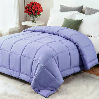 All-Season Comforter | Ultra-Soft Down-Alternative Fill | Microfiber Shell & Machine Washable