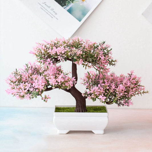 Artificial Bonsai Plant | Realistic Lifelike Foliage | 25cm | Low-Maintenance Home Decor