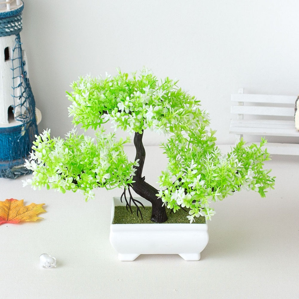 Artificial Bonsai Plant | Realistic Lifelike Foliage | 25cm | Low-Maintenance Home Decor