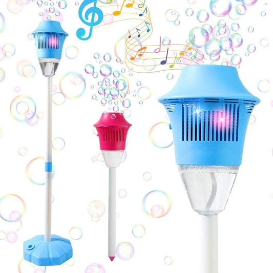 Automatic Bubble Machine for Kids | High-Output Bubble Blaster | Adjustable Height Stand & Portable