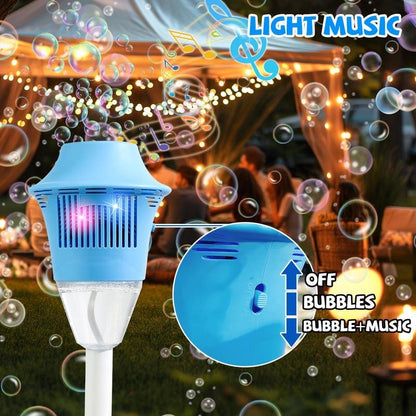 Automatic Bubble Machine for Kids | High-Output Bubble Blaster | Adjustable Height Stand & Portable