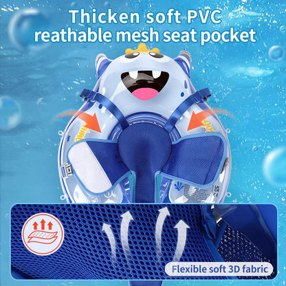 Baby Swimming Ring | Inflatable Safety Ring | Soft Skin-Friendly Material | 6-36 Months