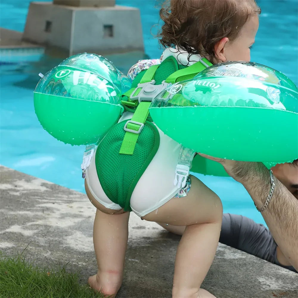 Baby Swimming Ring | Inflatable Safety Ring | Soft Skin-Friendly Material | 6-36 Months