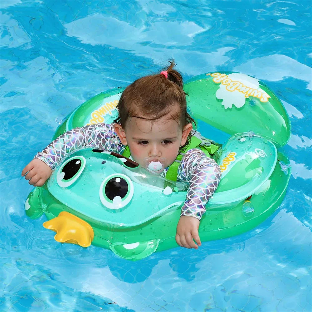 Baby Swimming Ring | Inflatable Safety Ring | Soft Skin-Friendly Material | 6-36 Months