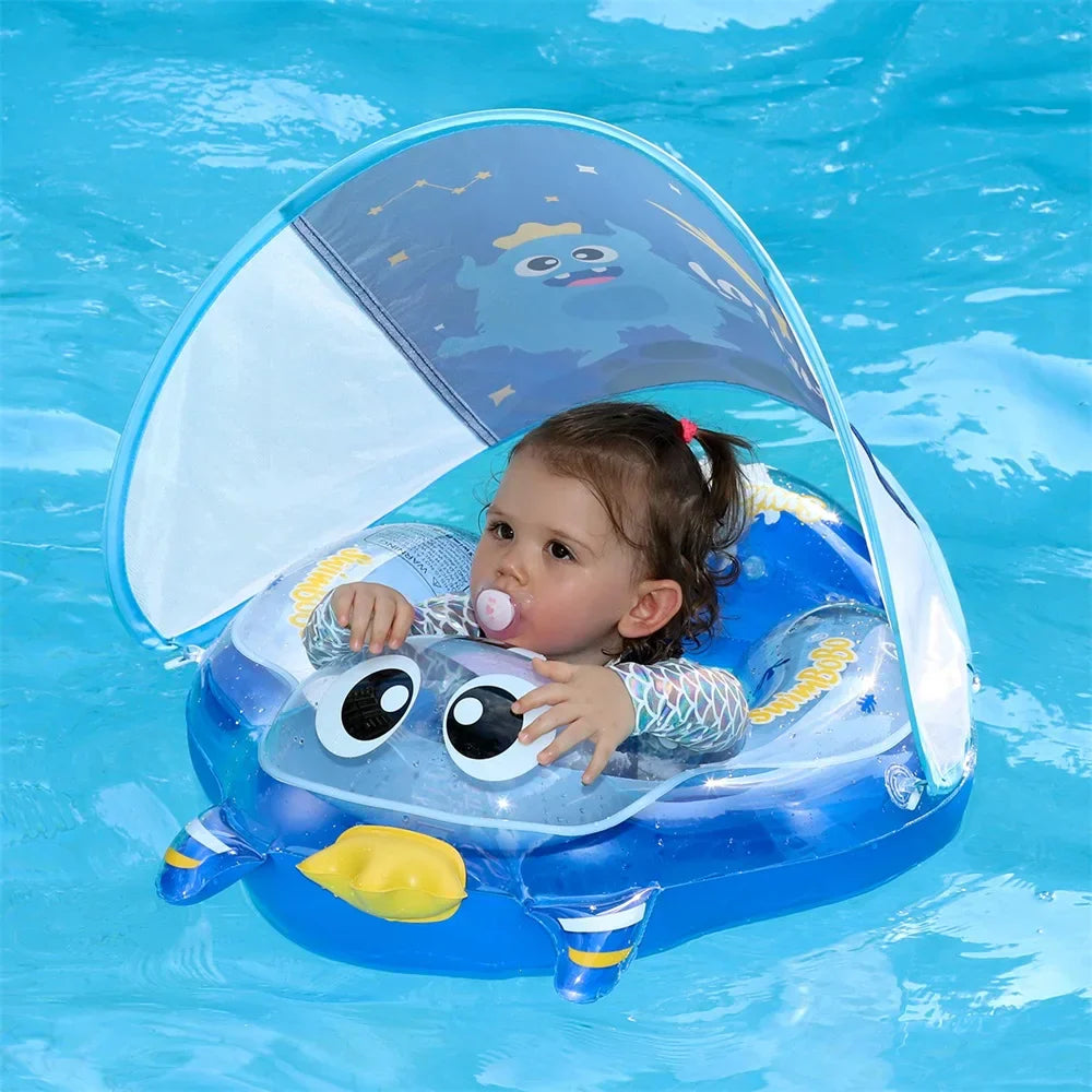 Baby Swimming Ring | Inflatable Safety Ring | Soft Skin-Friendly Material | 6-36 Months
