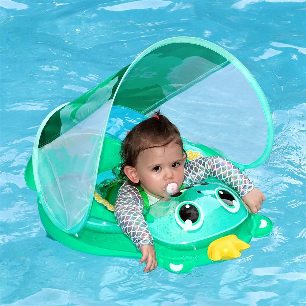 Baby Swimming Ring | Inflatable Safety Ring | Soft Skin-Friendly Material | 6-36 Months