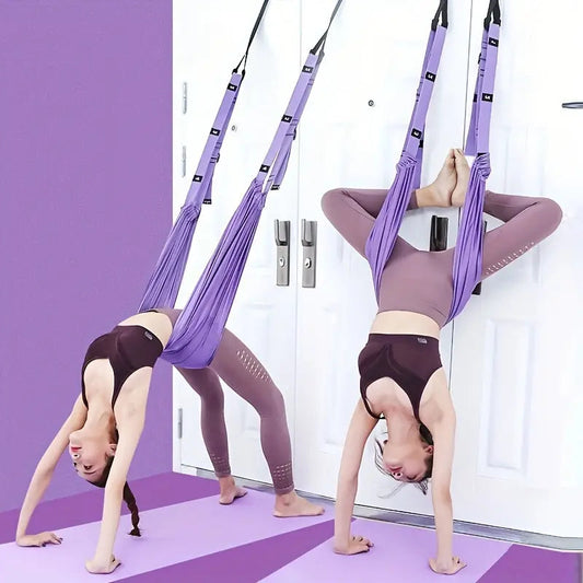 Back Stretching Rope | Adjustable Tension | Lightweight & Portable | Back Pain Relief