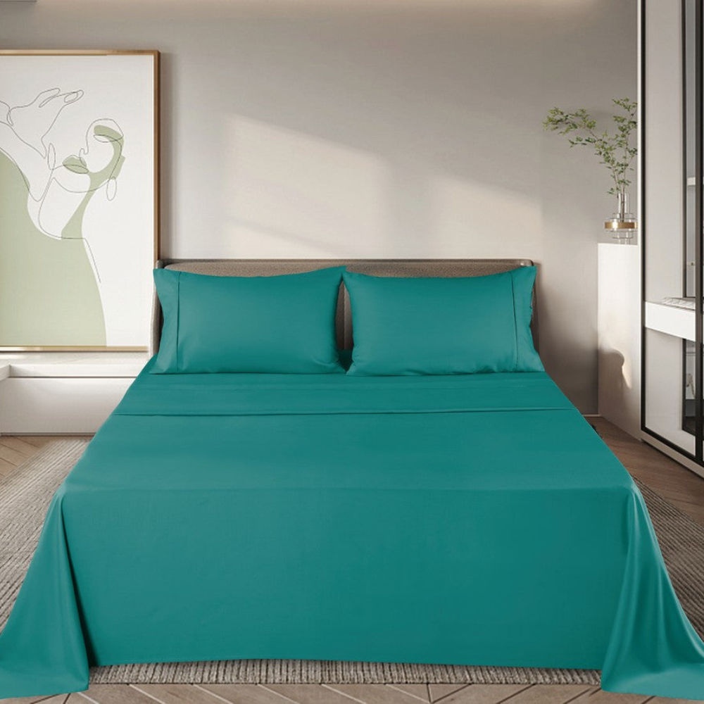 Bamboo Bed Sheet Set | Ultra-Soft Breathable Fabric | Hypoallergenic & Moisture-Wicking