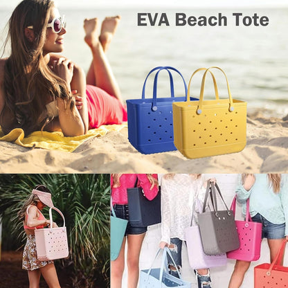 Beach Tote Bag | Waterproof & Sandproof | EVA Construction & Wipe-Clean Surface