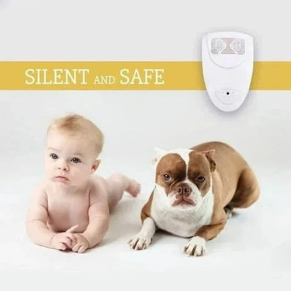 Bed Bug Repeller | Silent Ultrasonic Pest Control | 215 sq ft Coverage | Safe for Kids & Pets