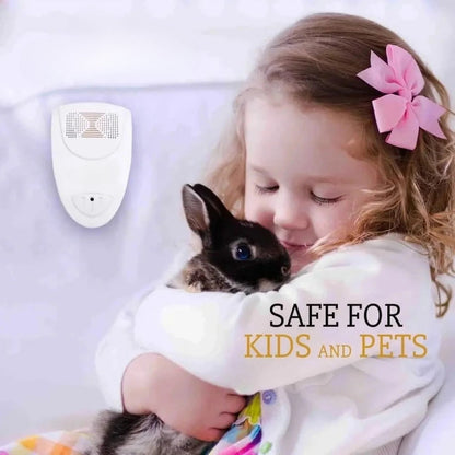 Bed Bug Repeller | Silent Ultrasonic Pest Control | 215 sq ft Coverage | Safe for Kids & Pets