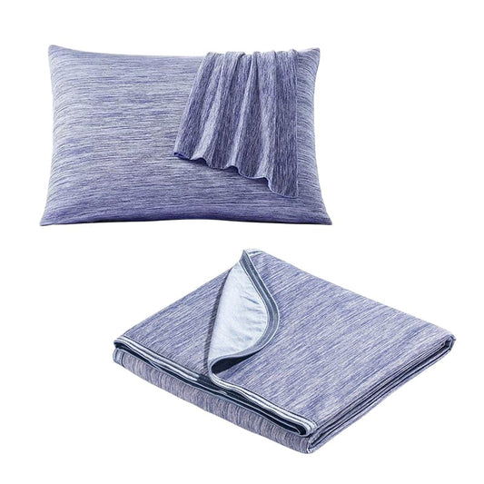 Bedding Set | Advanced Cooling Technology | Breathable Cotton | Includes 2 Pillowcases
