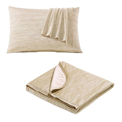 Bedding Set | Advanced Cooling Technology | Breathable Cotton | Includes 2 Pillowcases