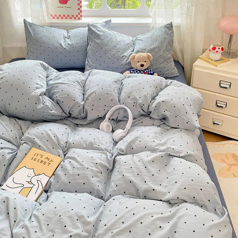 Bedding Set | Pre-Washed Microfiber | Duvet Cover, Sheet & Pillowcases | Cozy Comfort