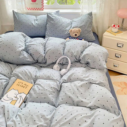 Bedding Set | Pre-Washed Microfiber | Duvet Cover, Sheet & Pillowcases | Cozy Comfort