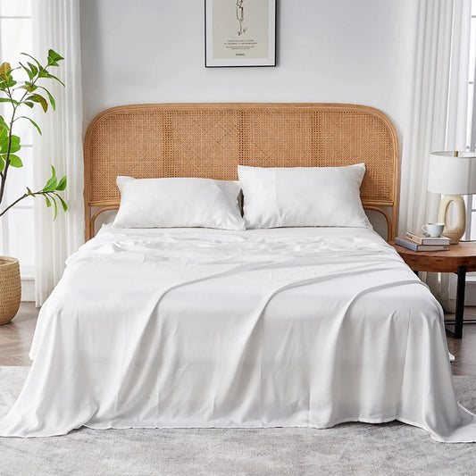 Bedding Sheet Set | Silky Soft Cooling Design | Organic Bamboo Fiber & Deep-Pocket Fit