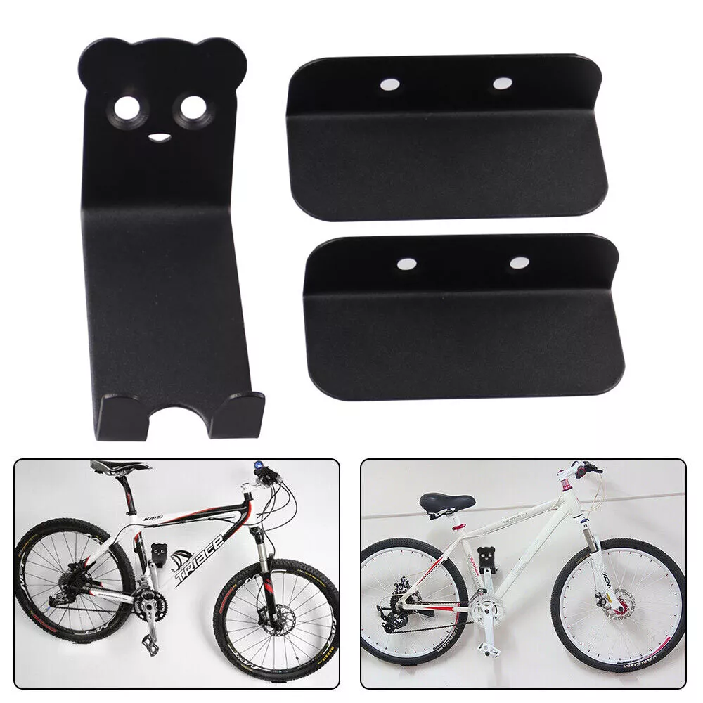 Bike Wall Hook | Space-Saving Horizontal Mount | Steel Construction | 100 kg Capacity
