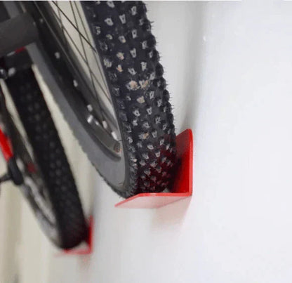Bike Wall Hook | Space-Saving Horizontal Mount | Steel Construction | 100 kg Capacity