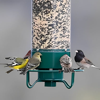 Bird Feeder | Squirrel-Proof Spinning Perch | 5 lb Capacity