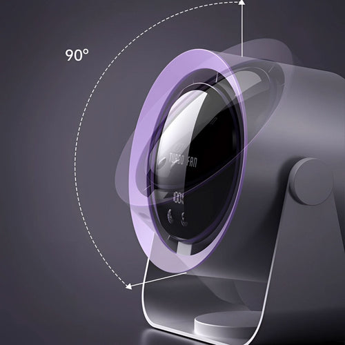 Bladeless Fan | Turbo Airflow | LED Display & Multiple Speeds | Quiet Operation