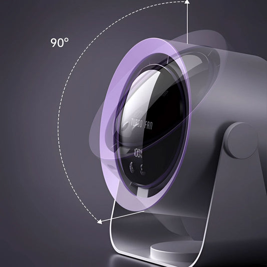 Bladeless Fan | Turbo Airflow | LED Display & Multiple Speeds | Quiet Operation