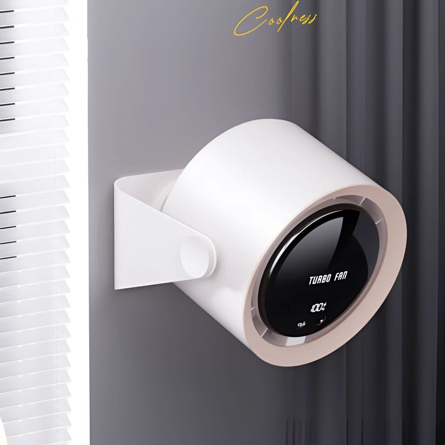 Bladeless Fan | Turbo Airflow | LED Display & Multiple Speeds | Quiet Operation