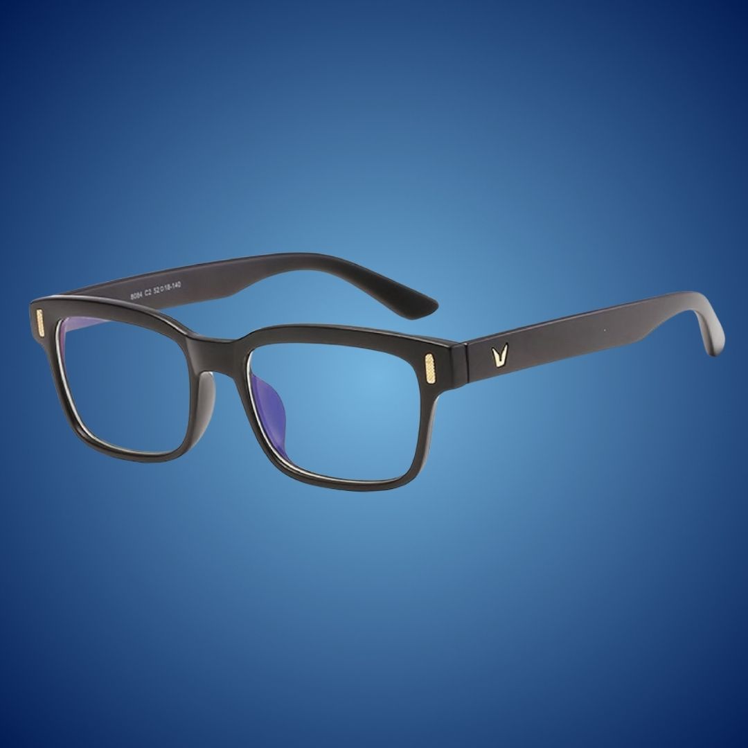 Blue Light Blocking Computer Glasses | Anti-Glare Clear Lens | Lightweight Frame | Eye Strain Relief