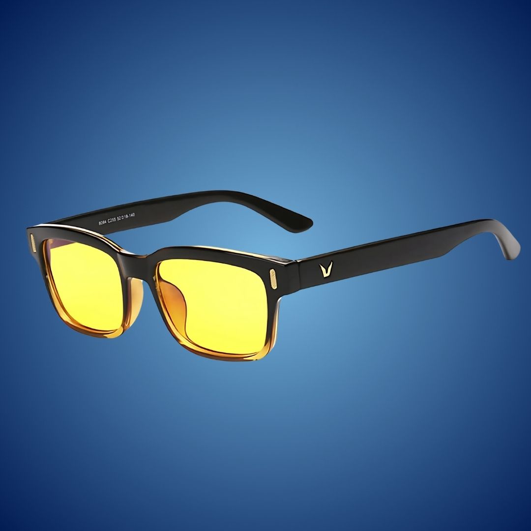 Blue Light Blocking Computer Glasses | Anti-Glare Clear Lens | Lightweight Frame | Eye Strain Relief