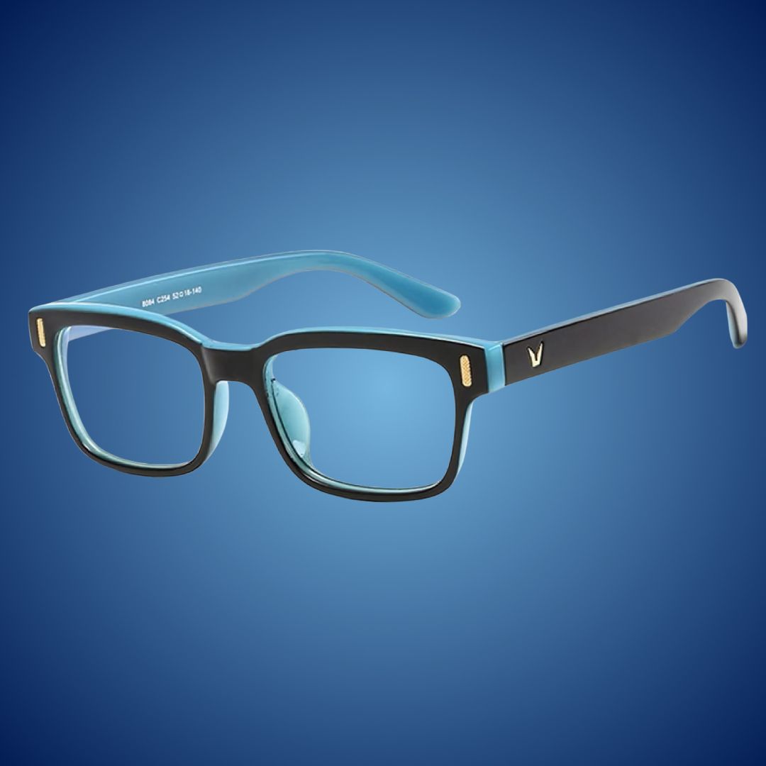 Blue Light Blocking Computer Glasses | Anti-Glare Clear Lens | Lightweight Frame | Eye Strain Relief