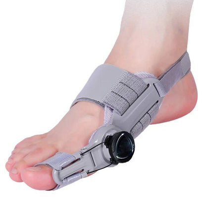 Bunion Corrector Toe Spacer | Adjustable Hinge Realignment | Silicone Pads & Heel Strap