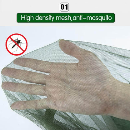 Camping Hammock | Mosquito Net | Heavy-Duty 200 kg Load Capacity | Lightweight & Breathable