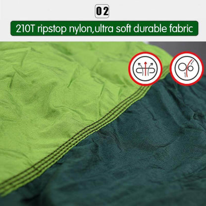 Camping Hammock | Mosquito Net | Heavy-Duty 200 kg Load Capacity | Lightweight & Breathable